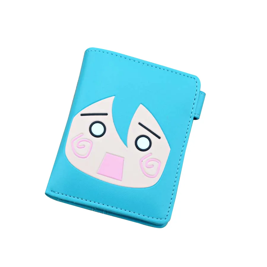 

JP ACG Hatsune Miku Purse Colorful Button Wallet Printed with Miku