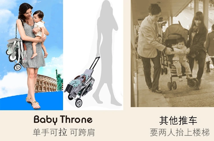 Детская тележка может сидеть, лежать и переносить складную многофункциональную корзину для новорожденных. Детская коляска для близнецов