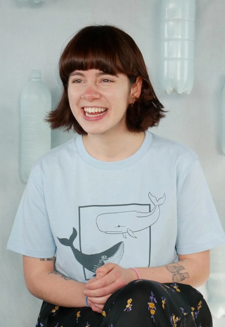 Cotton Whale T Shirt Graphic Heart Grunge Tumblr Women Best Friend Art Vintage Camisetas Aesthetic Fashion Unisex Quote Tee Top