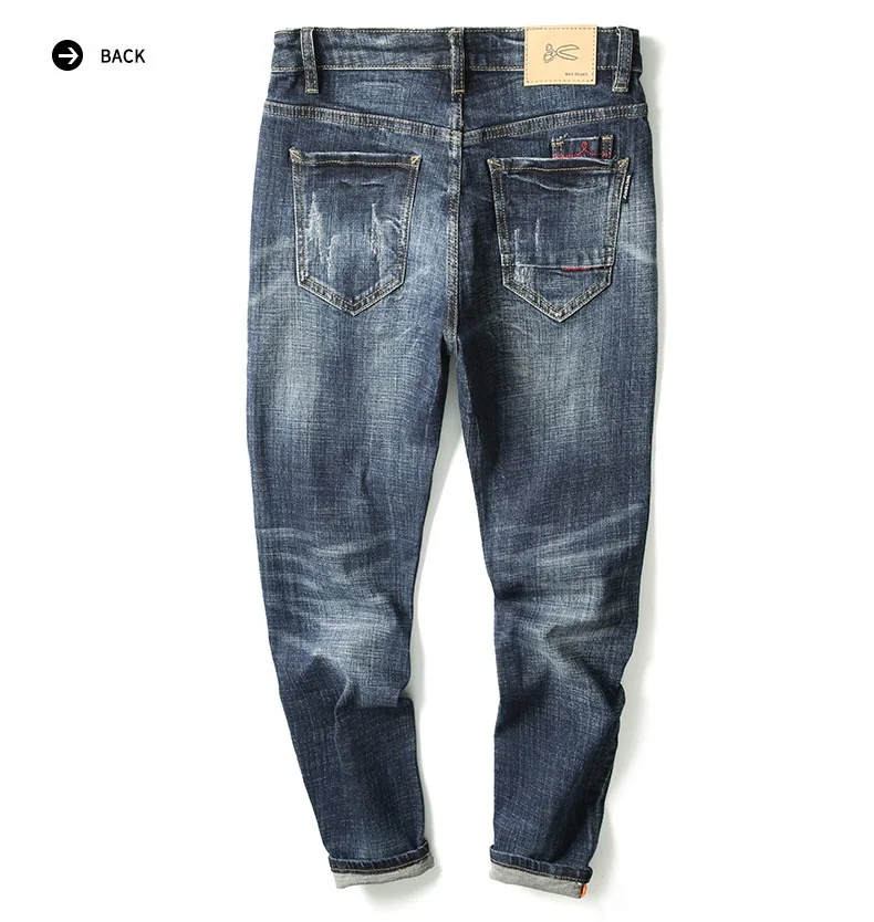 Modis рваные джинсы мужские осенние Calcas Masculina новые Kot Pantolon корейские Jens мужские тонкие модные повседневные мужские джинсы