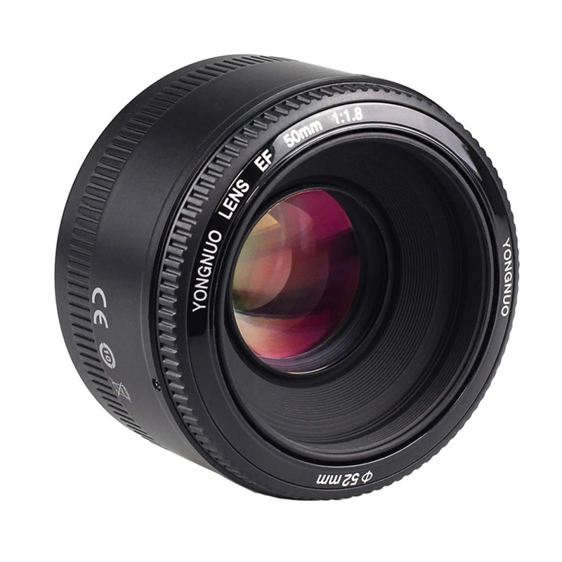 YONGNUO YN50mm f1.8 Ю. Н. EF 50 мм f/1.8 AF Объектив YN50 Большой Апертурой Автофокусом для