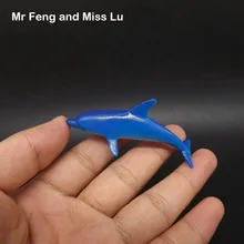 Маленький Дельфин дикое животное ранняя голова начало обучение игрушка детская модель аксессуары