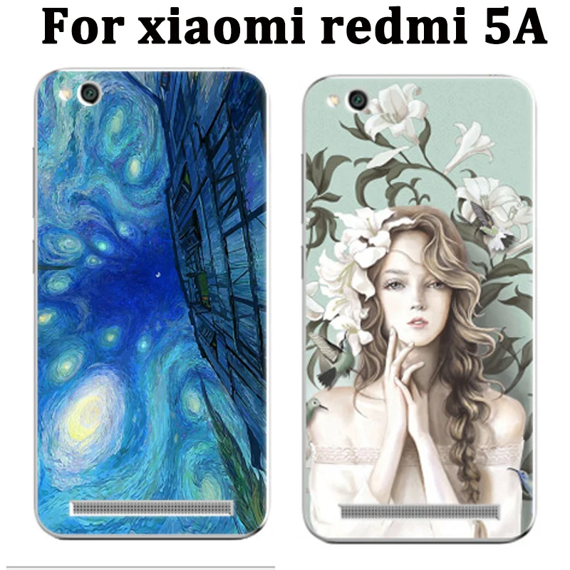 For xiaomi redmi 5A Case cover cute cartoon Hard PC redmi5A phone case Cover 5 A Shell cases | Мобильные телефоны и