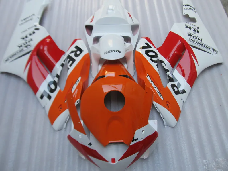 Набор обтекателей мотоцикла для CBR1000RR 04 05 CBR1000 2005 2004 CBR 1000 RR Красный Оранжевый