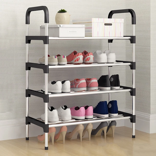 Cheap Shoe Rack Easy Assembly Plastic Multiple layers Shoes Shelf Storage Organizer Stand Shoe cabinet Fashion living room furniture Cheap Shoe Rack Easy Assembly Plastic Multiple layers Shoes Shelf Storage Organizer Stand Shoe cabinet Fashion living room furniture