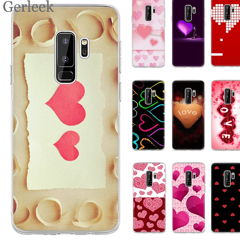 Чехол Desxz Love Heart для Samsung Galaxy S3 S4 S5 S6 S7 Edge S8 S9 S10 Plus S10e | Мобильные телефоны и