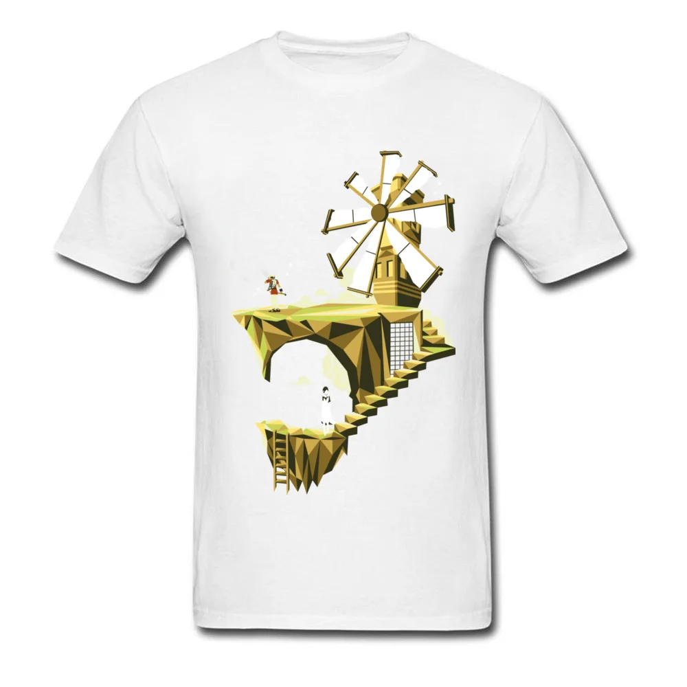 ICO - You were there Oversized Casual Tops Tees Crewneck Cotton Fabric Short Sleeve T Shirt for Adult Tee Shirts Summer/Autumn ICO - You were there white