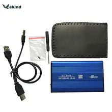 USB 2.0 2.5 Дюймов SATA Внешний Мобильный Жесткий Диск Окно алюминиевый Сплав SSD Твердого Хранения на Жестком Диске HDD Корпус Ж/отвертка