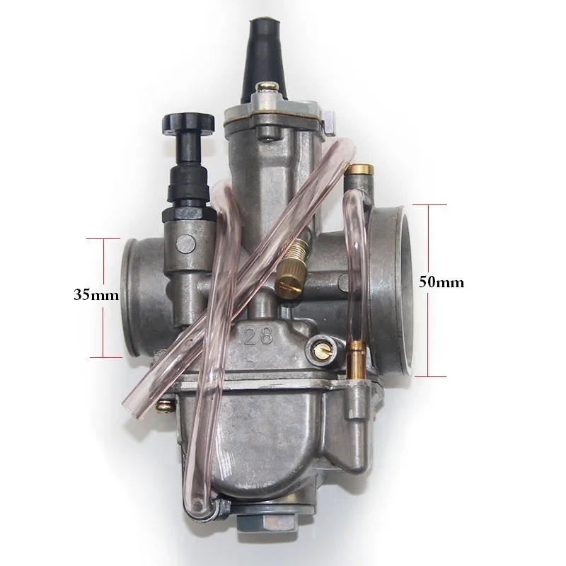 ZSDTRP универсальный карбюратор для мотоцикла Keihin Koso OKO 21 24 26 28 30 32 34 мм с питанием для мотоцикла 125cc 250cc Carburador