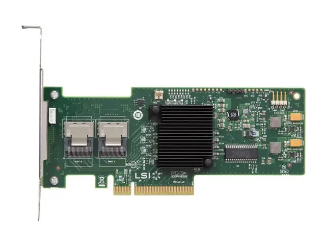 

RaidStorage Avago LSI MegaRAID SAS 9240-8i LSISAS2008-IT 8 port NO-RAID SFF8087 6Gb HBA JBOD PCI-E 2.0 X8 Controller Card