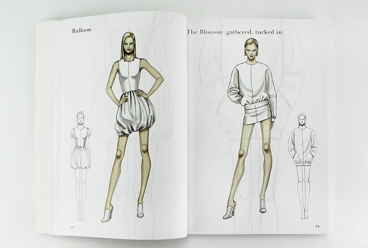 Новая мода иллюстрация дизайн книга для взрослых ювелирные изделия ручная роспись рукопись дизайн учебник одежда в твердом переплете