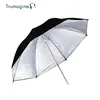 TRUMAGINE 83CM Durable Camera Photo Pro Studio Soft Translucent Black Silver Diffuser Umbrella for Studio Flash Lamp Lighting ► Photo 2/4