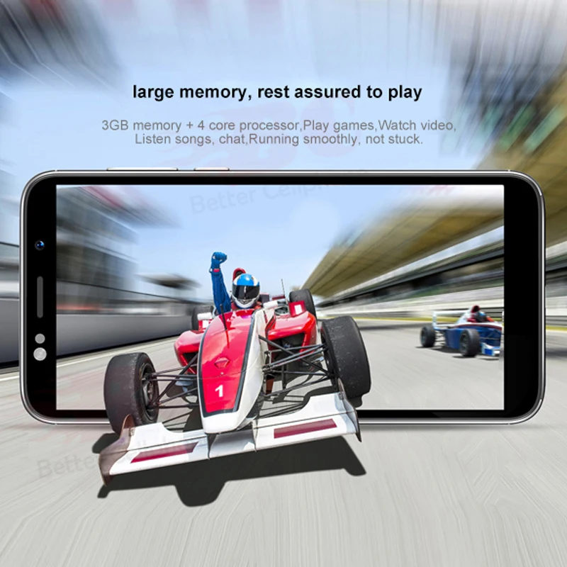 Original global version Lenovo A5 L18021 4G LTE Smartphone 4000mAh 5.45 Inch MT6739 Quad Core 1.5GHz 3GB RAM Android 8.1 13.0MP