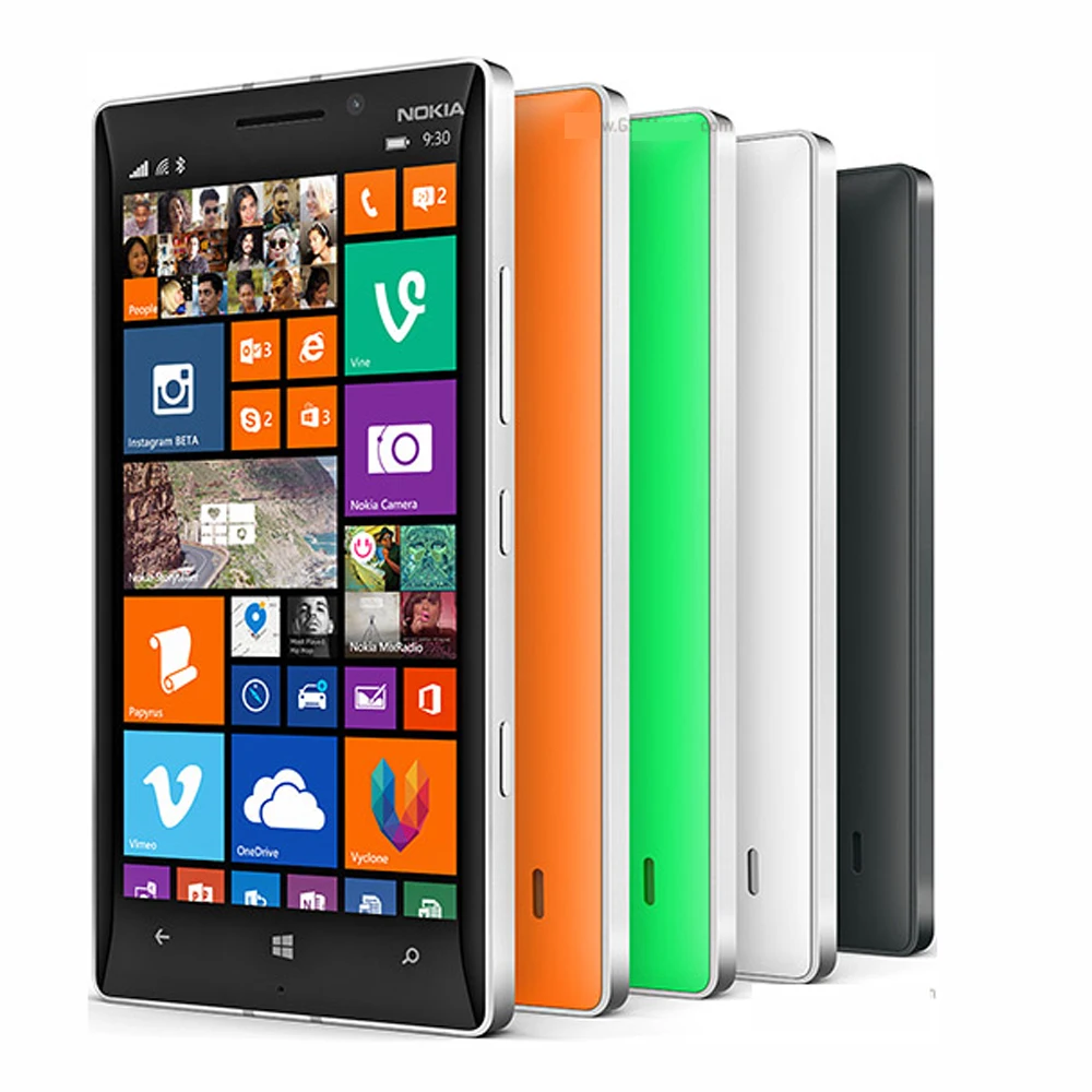 Оригинальный Новый мобильный телефон Nokia Lumia 930 EU Version 4G LTE 5 "Snapdragon 2 GB 32 GB microsoft Windows Phone 8,1 20MP смартфон