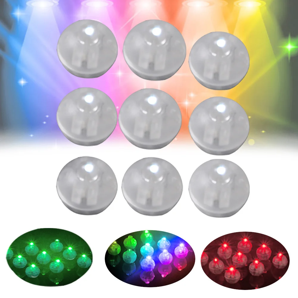 

10Pcs/lot LED Balloon Lights for Paper Lantern Balloon Light Multicoloured RGB Mini Lamps Wedding Party Christmas Decoration