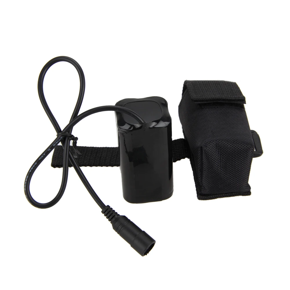 Discount Big Capacity Bike Light Battery Universal Type 8.4v 20000mAh Battery Pack for Bicycle Lamp 3