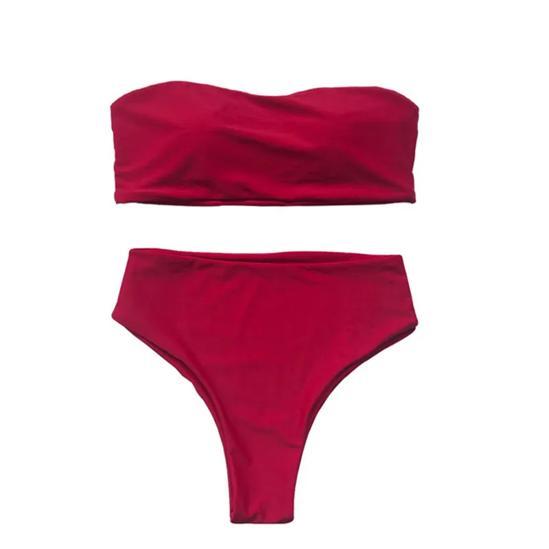 Бренд Cikini стиль женский купальник сексуальный бикини Спорт однотонный Бикини цвет Летний Пляжный купальный костюм