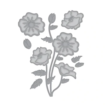 

Flower Bouquet Metal Cutting Dies Stencils for DIY Scrapbooking Photo Album Decorative Embossing Paper Cards Crafts Die Cut 2019