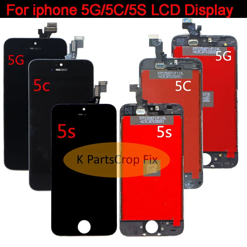 

AAAAAA+ High Quality LCD For Apple iPhone 5 5c 5s 6G 6 plus LCD Complete Display Touch Screen Digitizer Assembly Replacement