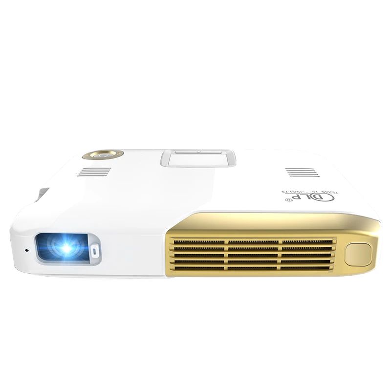 3D Mini DLP Portable Projetor Android TV LED HD 1080p Smart Proyector Home Theater Cinema 2D To 3D Beamer Video Phone Projector