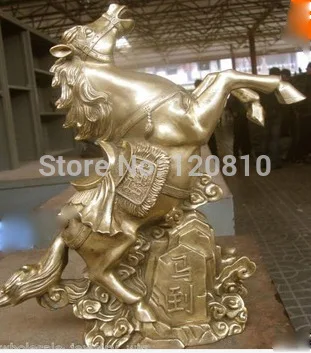 

biggest Copper Chinese good lucky word horse Bronze Statue