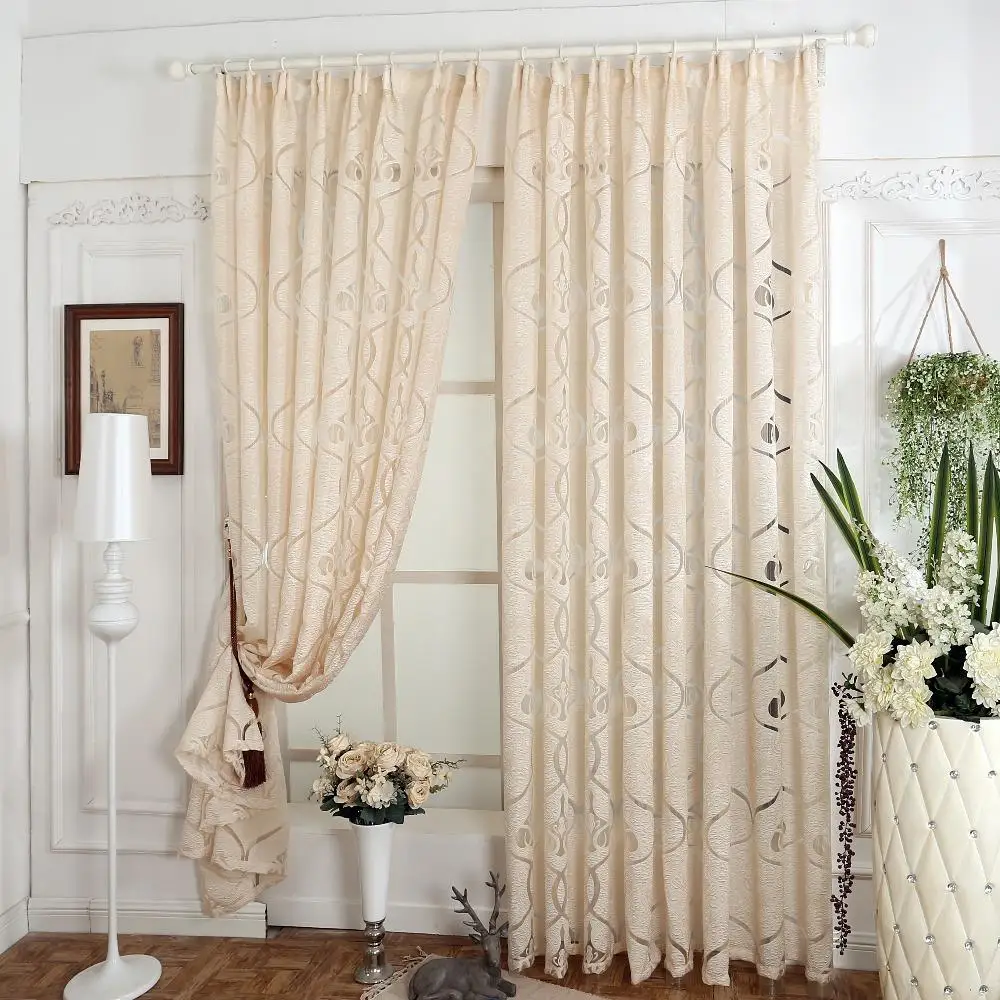 Rustic design custom made curtains for windows dining room finished