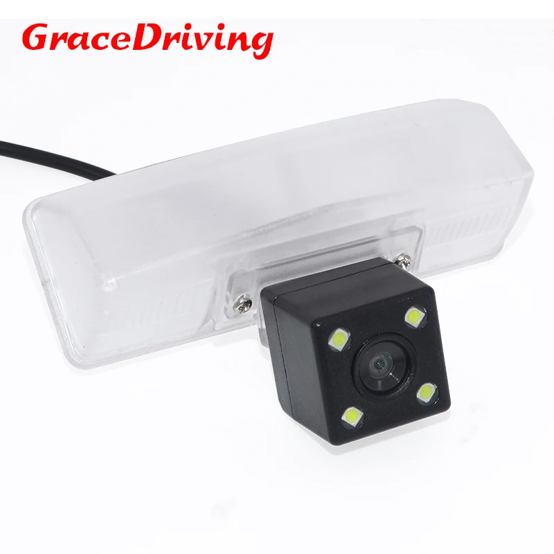Adapt for Toyota RAV4 car reserve reversing camera bring 4 led lamp