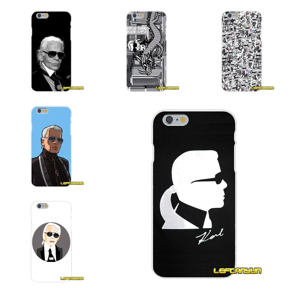 

Karl Lagerfeld Soft Silicone phone Case For Huawei G7 P8 P9 p10 Lite 2017 Honor 5X 5C 6X Mate 7 8 9 Y3 Y5 Y6 II