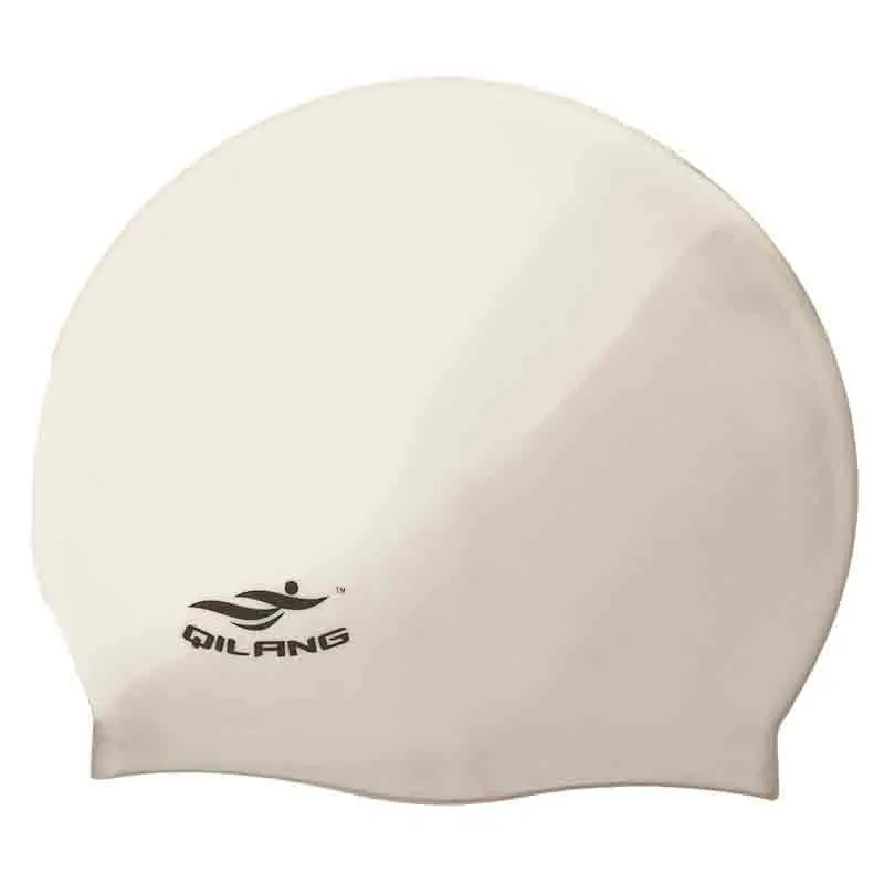 Силиконовые водонепроницаемые шапочки для купания, защищающие уши, длинные волосы, спортивная шапка для бассейна, шапочка для плавания, свободный размер для мужчин и женщин, для взрослых - Цвет: Picture 03