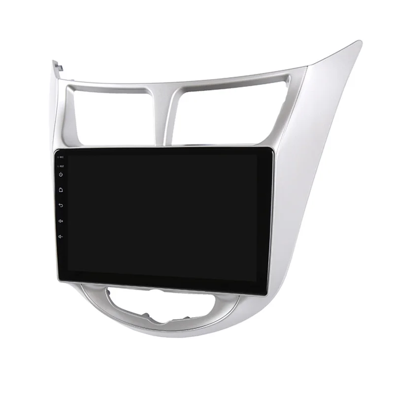 Cheap 10.1" 4G RAM 8 cores Android Car DVD GPS Navigation For Hyundai Solaris accent Verna i25 audio stereo car radio headunit wifi 4