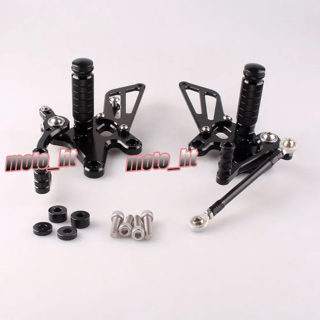 CNC регулируемый Rearset задний Набор подножки для ног для Kawasaki Ninja 250R EX250J 2008 2009 2010 2011 2012