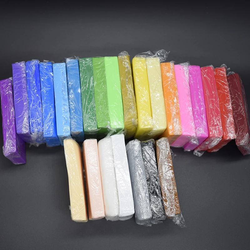 

Basic High-quality Clay Mud BJD Doll Polymer Clay Block 48g/bar DIY professional Sculpture figures Doll Making soft clay