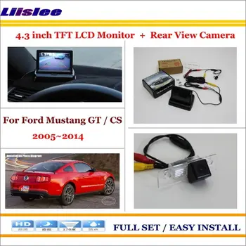 

Liislee For Ford Mustang GT / CS 2010~2014 Car Rearview Camera + 4.3" LCD Screen Monitor = 2 in 1 Parking Assistance System