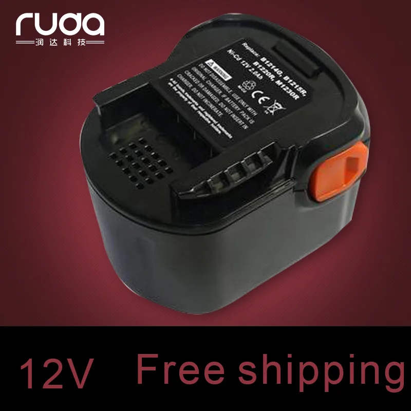 for AEG 12VB 3000mAh/3.0Ah power tool battery Ni cd, B1214G,B1215R