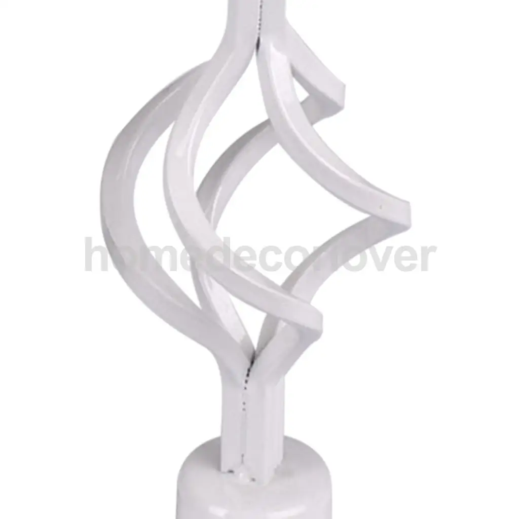 1 Piece Retro Curtain Pole Rod Finials Ends Heads 28mm