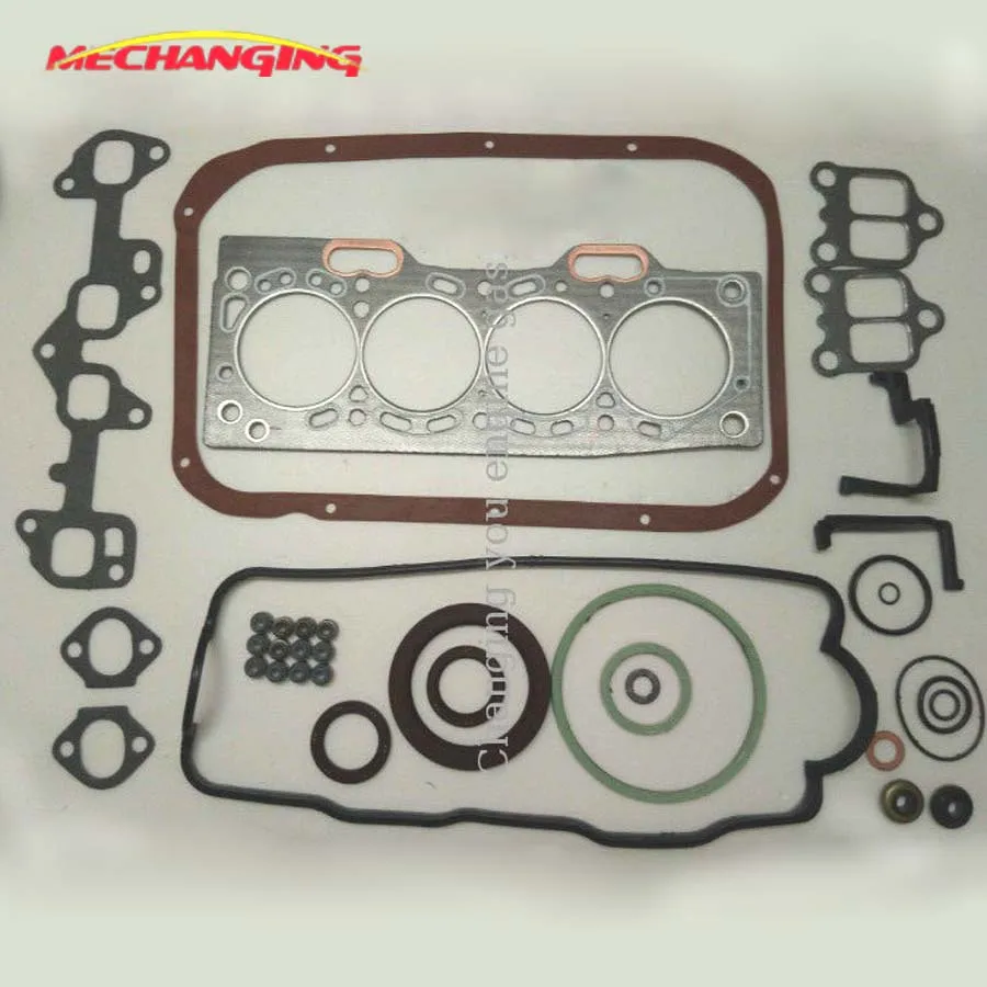 

customized LOGO For TOYOTA COROLLA STARLET TERCEL 1.3L 12V 2E Full Set Automotive Spare Parts Engine Gasket 50251900