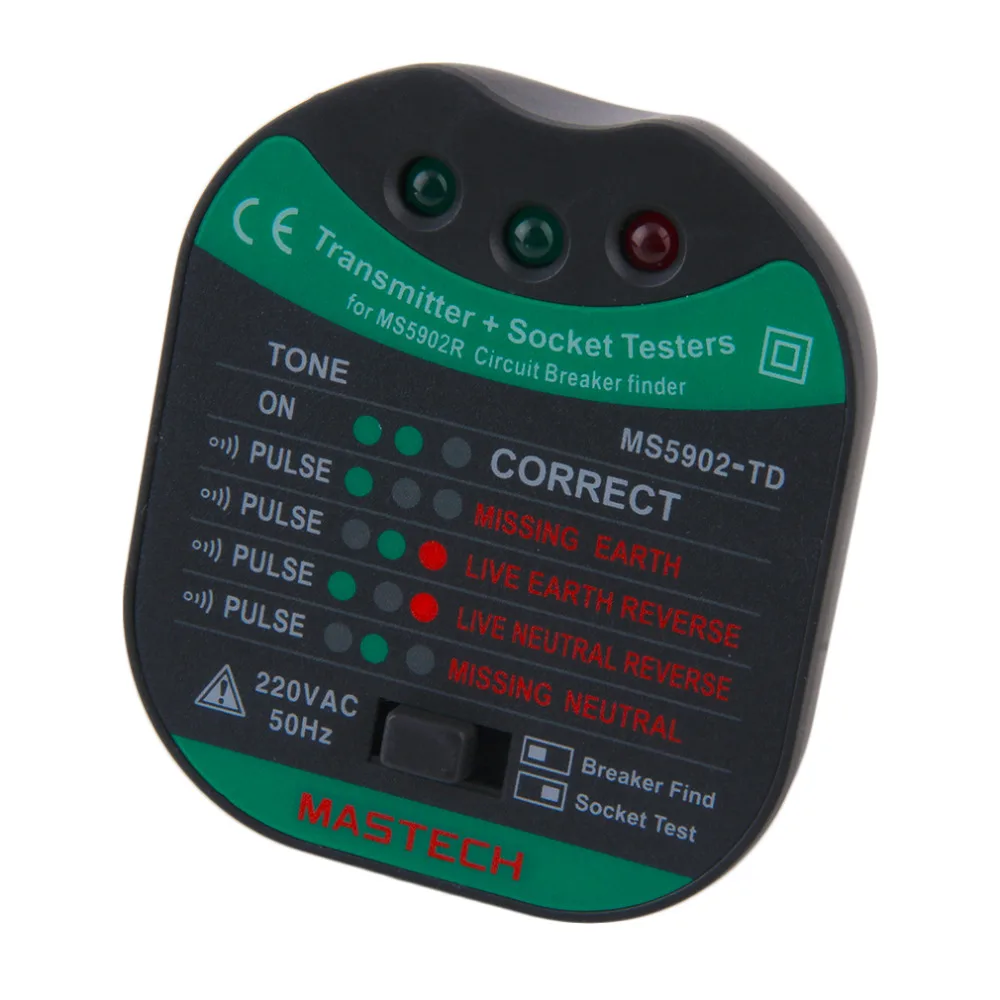 1Pc-MASTECH-MS5902-Circuit-Breaker-LED-Tester-Finder-CATII-600V-Zeroline-230V-EU (4)