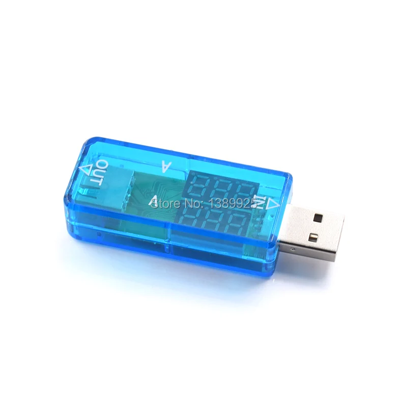 USB ток Напряжение метр тестер USB Напряжение Амперметр USB детектор двухрядные показывает новый
