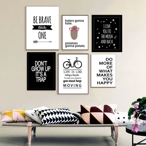 size inch frame Print Typography No Modern Frame Minimalist Motivational size inch frame Print Typography No Modern Frame Minimalist Motivational