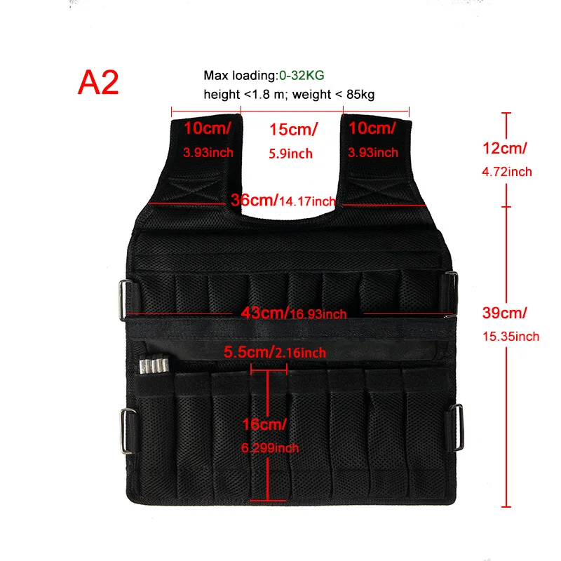 Оборудование для фитнеса утяжеленный жилет аксессуары для спортзала 0-35 кг 0-15 кг