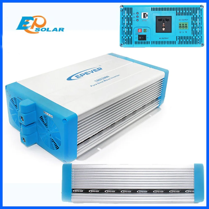 2KW SHI2000 24В 48В DC вход чистая Синусоидальная волна инвертор EPEVER высокое качество