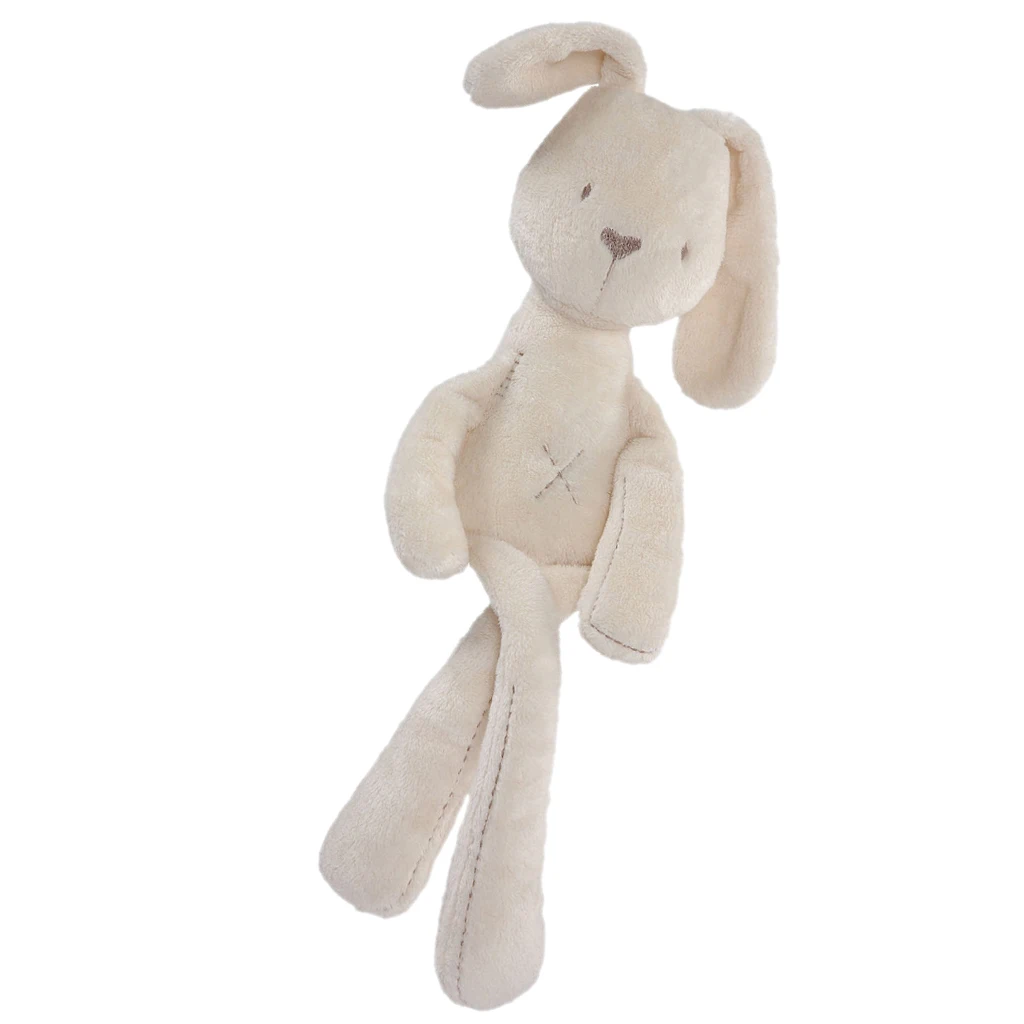 MagiDeal Perfect Kids Baby Girls Bed Bedtime Plush Toys Bunny Rabbit Doll Soft Cute Birthday Christmas Gifts Beige 55cm