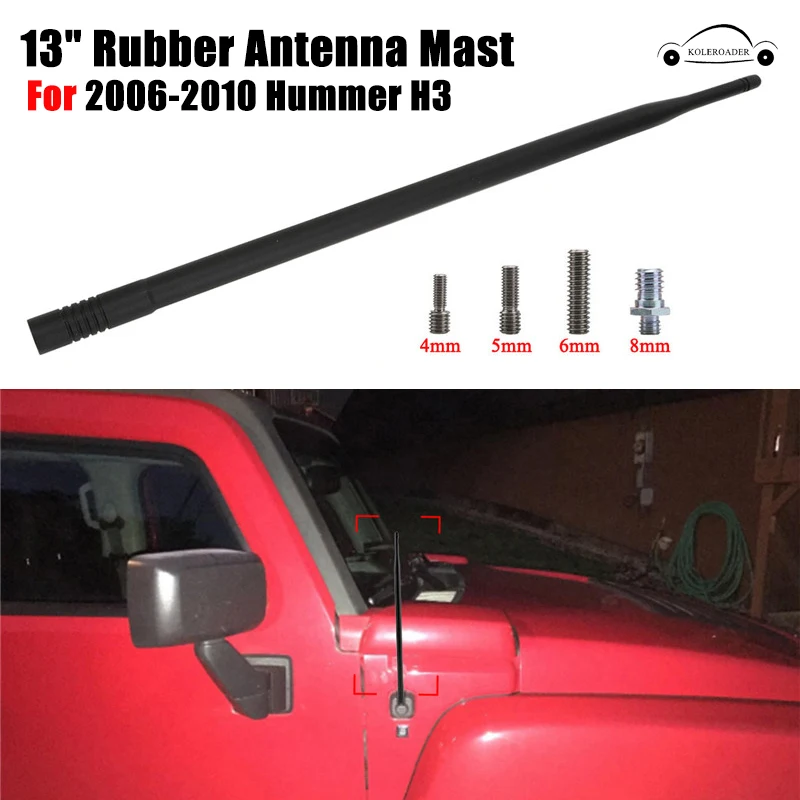 AM FM XM Radio Antenna Masts 
