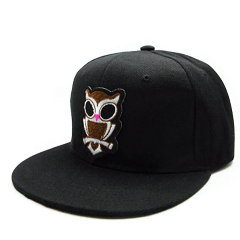 

LDSLYJR Owl animal embroidery cotton Baseball Cap hip-hop cap Adjustable Snapback Hats for men and women 163
