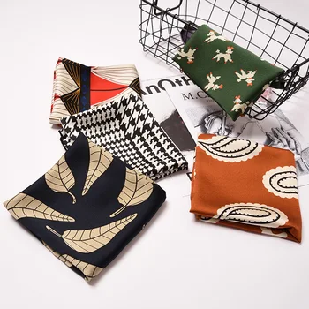 

2019 explosion models small scarves ladies spring and summer popular professional fashion wild scarf summer small scarf