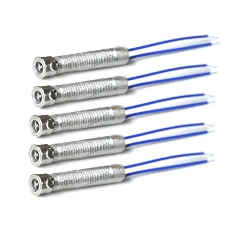 5pcs 220V 60W External Heating Heating Core Wire for Electric Soldering Iron