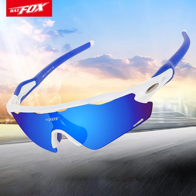 Unisex Polarized Glasses Bike Riding Men/Women Eye wear Sunglasses Anti UV with 3 Pairs TAC Lenses F868