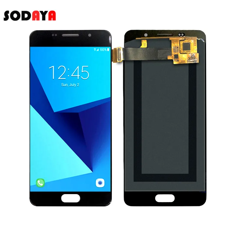 

Super AMOLED For Samsung Galaxy A5 2016 LCD A5100 A510F A510M A510FD LCD Screen With Touch Screen Digitizer Assembly
