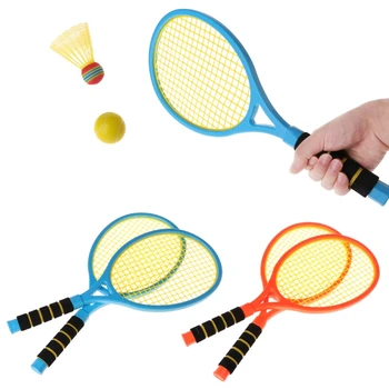 

Badminton Tennis Racket Children Fitness Two in one Racquet Outdoor Leisure New Toy