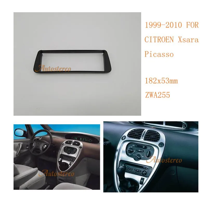 Autostereo 1-DIN Автомобильная установка DVD рамка радио Dash Mount Kit стерео установка для Citroen Xsara Picasso 1999-2010